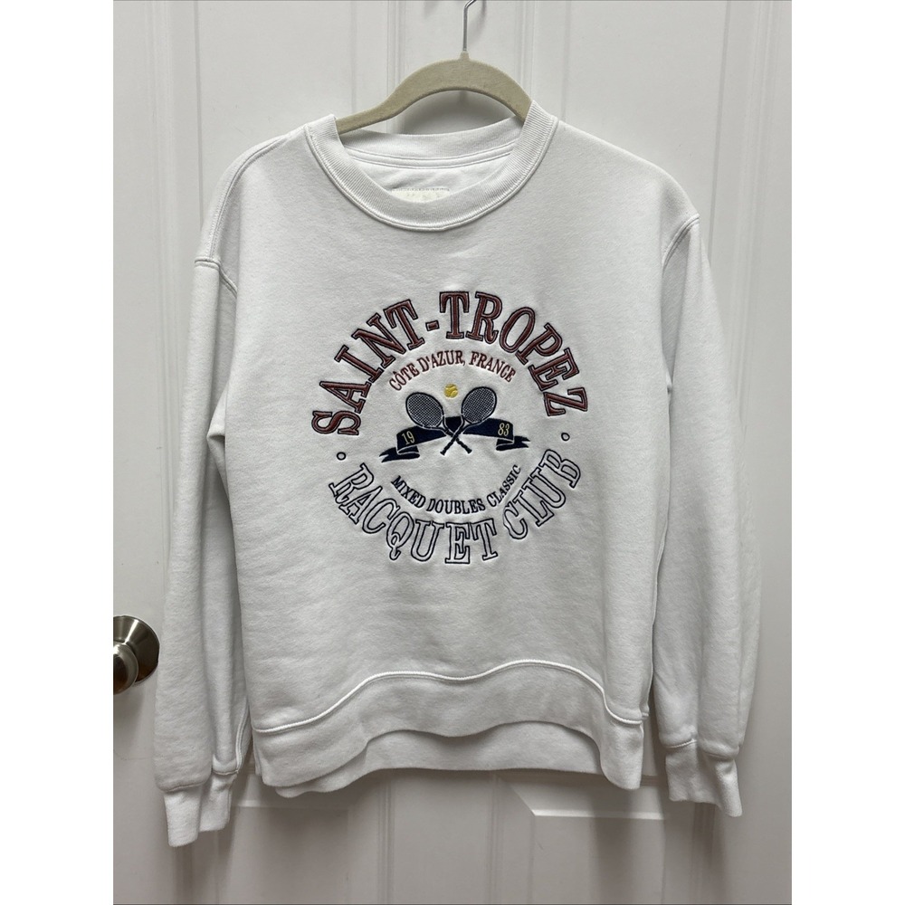 Abercrombie &‎ Fitch St. Tropez Pullover Sweatshirt Size Small